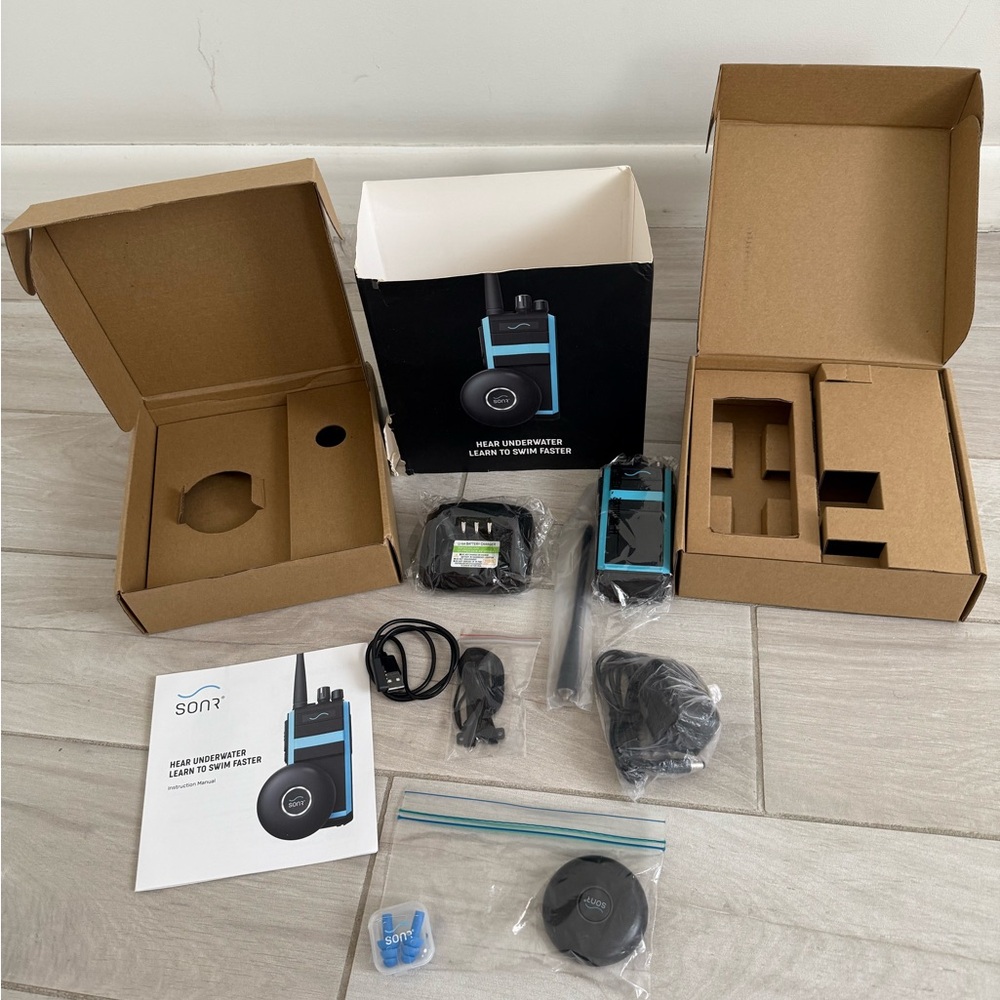 Black and Blue Walkie Talkie Set